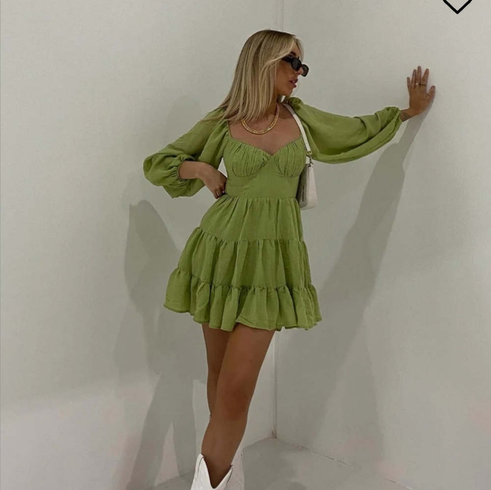 Princess Polly  Danny long sleeve mini dress